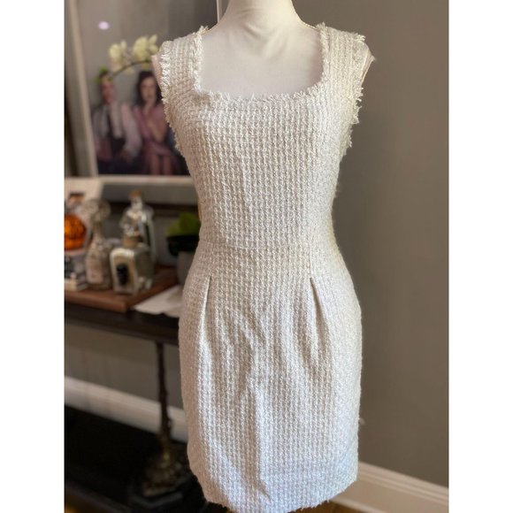 Z Spoke by Zac Posen Dresses & Skirts - Z Spoke Zac Posen Gray White & Silver Woven Dress